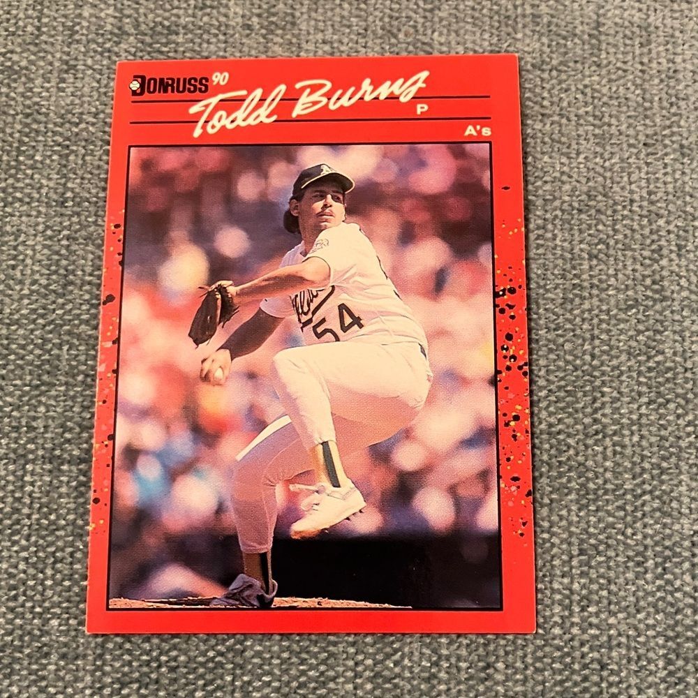 1990 Donruss Oakland A's Baseball Card Trading Card